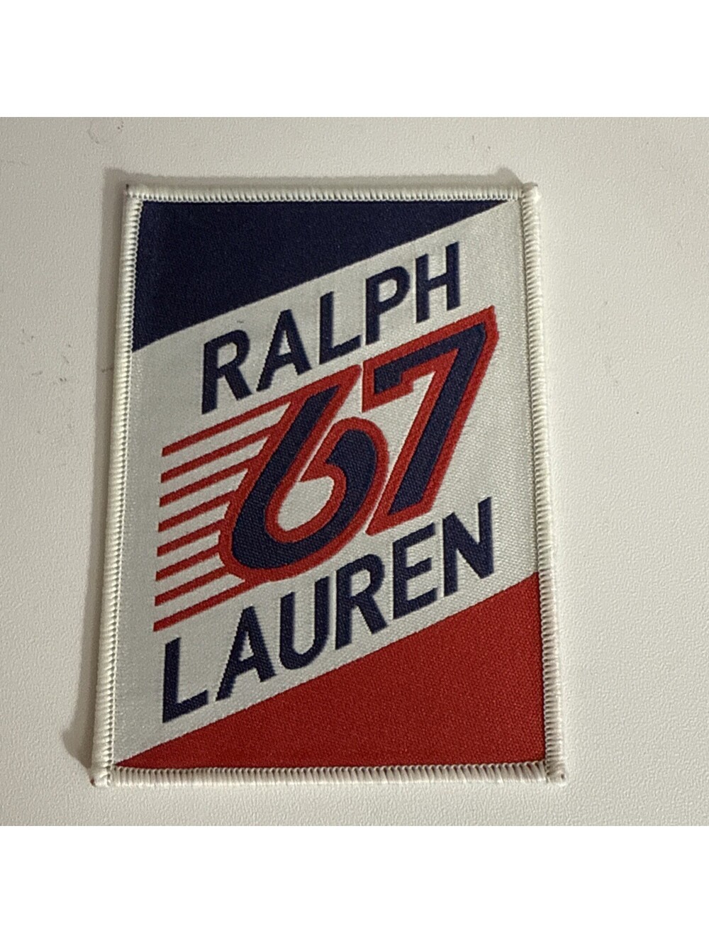 LARGE POLO RALPH LAUREN PATCHES 67 3.5 X 2.5 INCH
